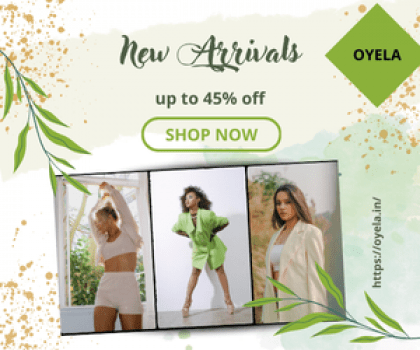 New Arrivals Collections - Up To 45% OFF On Your Purchases