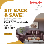 Get Upto 60% Off Only At Godrej Interio