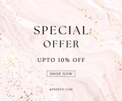 Prerto TAKE 10% OFF Sign up for our emails