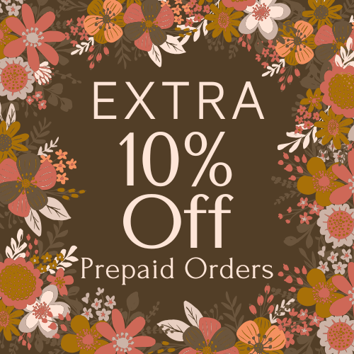 khadi essentials "Prepaid Orders - Extra 10% OFF"