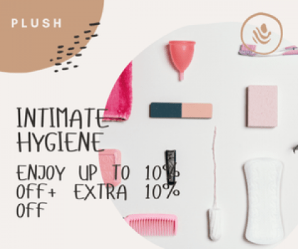 Plush Enjoy Up To 10% OFF + Extra 10% OFF On Intimate Hygiene