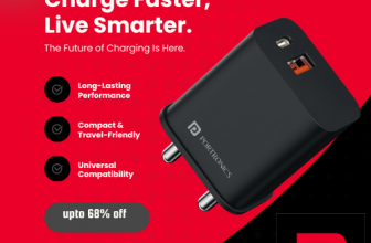 Portronics- Get fast mobile chargers upto 68% off