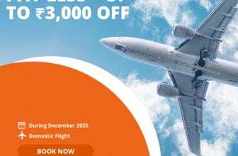 Cleartrip -Get up to ₹3,000 off on Air India Domestic Flight Booking
