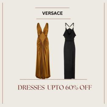 Versace Dresses: Exclusive Offers & Discounts Upto 60% Off👗