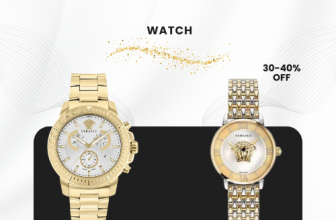 Stylish versace watch offer Upto 40% off