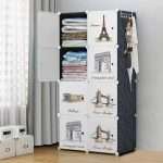 Oumffy Plastic Baby Wardrobe