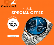 Fastrack Watches Now Offered at a 10% Reduction