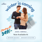 Jockey Thermals Now Available At Starting Price Of Rs 349