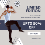 ADIDAS-Shoes, Clothing Sale: UPTO 60% OFF
