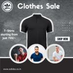 ADIDAS- T-Shirts Starting Rs. 799