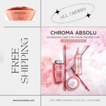 Kerastase Free Delivery on All Your Orders.