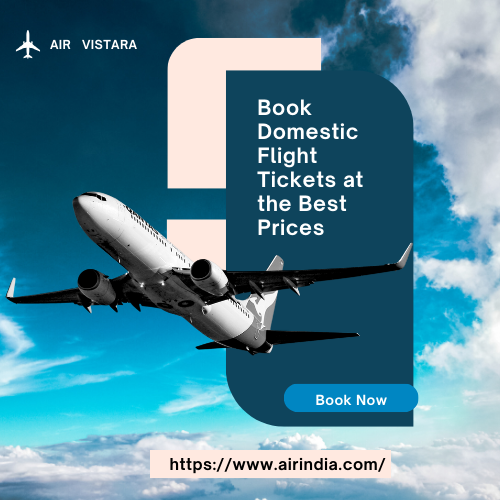 Book Domestic Flight ✈️ Tickets at the Best Prices