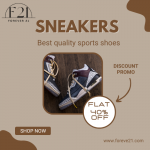 "Forever 21 - Flat 50% off on Sneakers."
