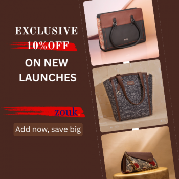 zouk EXCLUSIVE 10% OFF ON NEW LAUNCHES