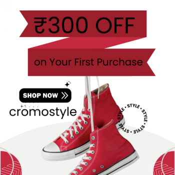 cromostyle ₹300 OFF on Your First Purchase