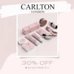 ✨ Carlton London: Glow Boldly! 30% OFF on Cosmetics 🌸
